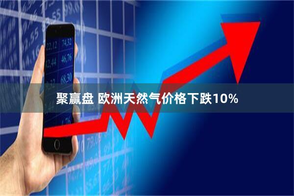 聚赢盘 欧洲天然气价格下跌10%